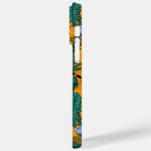 Coques Case-Mate iPhone Mangeurs d'abeilles, papillons bleus et marguerite (Verso / Gauche)