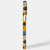 Coques Case-Mate iPhone Mangeurs d'abeilles, papillons bleus et marguerite (Verso / Droite)