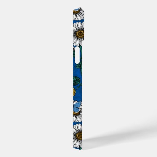 Coques Case-Mate iPhone Mangeurs d'abeilles sur bleu (Verso / Droite)