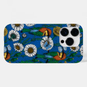 Coques Case-Mate iPhone Mangeurs d'abeilles sur bleu (Verso (horizontal))