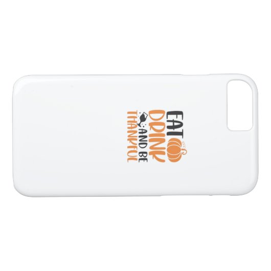 Coques Case-Mate iPhone Mangez Boire Et Soyez Effrayant Minimal Nettoyer (Dos (Horizontal))