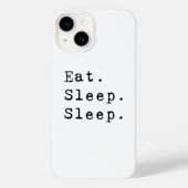Coques Case-Mate iPhone Mangez le sommeil (Verso)