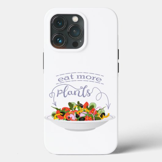 Coques Case-Mate iPhone Mangez plus de plantes frais motivation salade let (Verso)