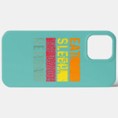 Coques Case-Mate iPhone Mangez Sleep Tap Dance Répétez Danser Danseur Retr (Verso (horizontal))