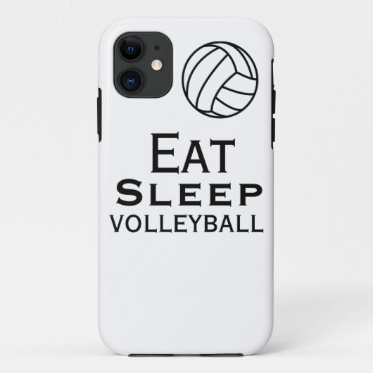 Coques Case-Mate iPhone Mangez. Sommeil. Cas de volleyball (Dos)