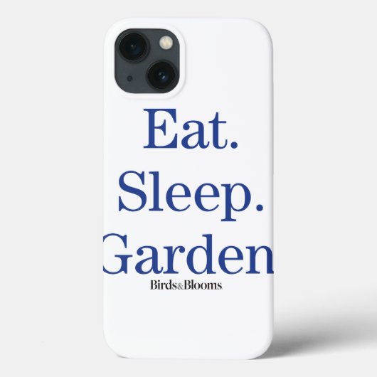 Coques Case-Mate iPhone Mangez. Sommeil. Jardin (Verso)