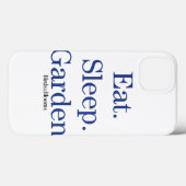 Coques Case-Mate iPhone Mangez. Sommeil. Jardin (Verso (horizontal))