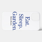 Coques Case-Mate iPhone Mangez. Sommeil. Jardin (Verso (horizontal))