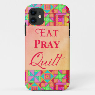 Etui iPhone Case-Mate Mangez une courtepointe couleur Patchwork Block Ar