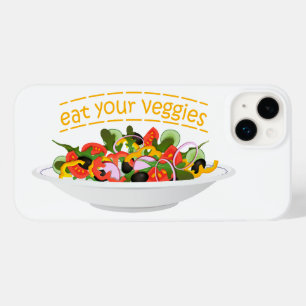 Coque Pour iPhone 14 Plus Mangez vos Légumes Citer salade fraîche mélange bo