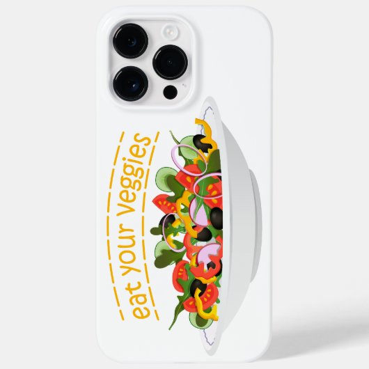 Coques Case-Mate iPhone Mangez vos Légumes Citer salade fraîche mélange bo (Verso)