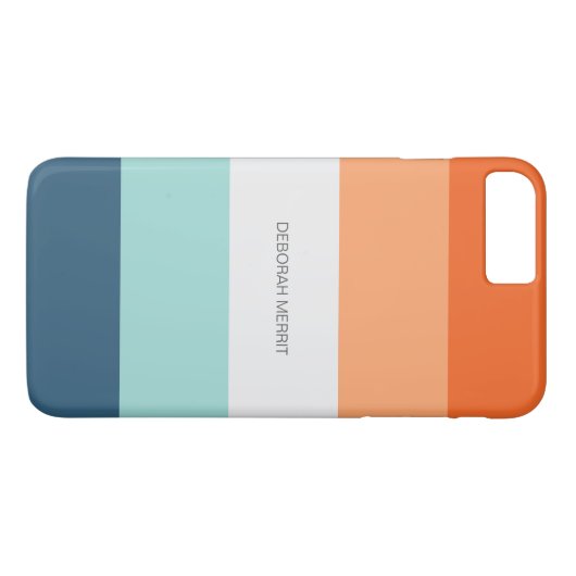 Coques Case-Mate iPhone Mango et menthe (Dos (Horizontal))