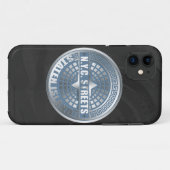 Coques Case-Mate iPhone Manhole Staten Island Blue (Dos (Horizontal))