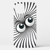 Coques Case-Mate iPhone Mania Eyeball en blanc (Verso)