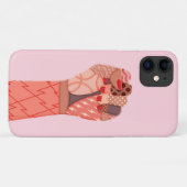 Coques Case-Mate iPhone Manifestation de femmes d'art moderne (Dos (Horizontal))