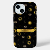 Coques Case-Mate iPhone Manifestation Soleil céleste & Lune Zodiaque Oeil (Verso)