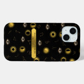 Coques Case-Mate iPhone Manifestation Soleil céleste & Lune Zodiaque Oeil (Verso (horizontal))