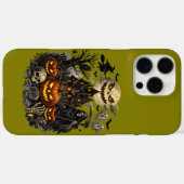 Coques Case-Mate iPhone Manoir hanté au clair de lune" (Verso (horizontal))