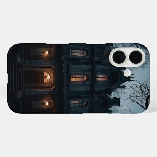 Coques Case-Mate iPhone Mansion hantée (Verso (horizontal))
