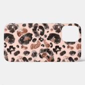 Coques Case-Mate iPhone Manteau de léopard, peau d'animal sans couture mot (Verso (horizontal))