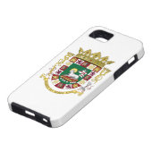 Coques Case-Mate iPhone Manteau de Porto Rico des bras (Bas)