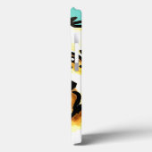 Coques Case-Mate iPhone Manteau doux Routé Terrier Face Aqua (Verso / Gauche)