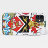 Coques Case-Mate iPhone Manteau du Trinidad-et-Tobago des bras (Dos (Horizontal))