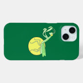 Coques Case-Mate iPhone Mantis Man Symbole de téléphone (Verso (horizontal))