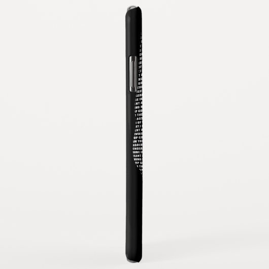 Coques Case-Mate iPhone Mantra de Batman Head (Dos/Droite)