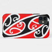 Coques Case-Mate iPhone Maori Kowhaiwhai Motif 2 (Dos (Horizontal))