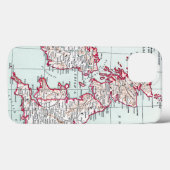 Coques Case-Mate iPhone MAP: BRITISH ISLES, c1890 (Verso (horizontal))