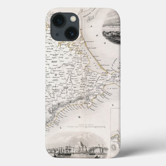 Coques Case-Mate iPhone MAP : CRIMEA, c1855 (Verso)