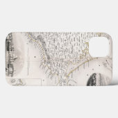 Coques Case-Mate iPhone MAP : CRIMEA, c1855 (Verso (horizontal))