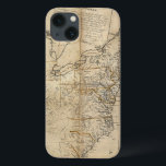 iPhone 13 Case MAP : États-Unis, 1783<br><div class="desc">'The United States according to the définitive treaty of peace signed at Paris Sept. 1783. Map by William McMurray,  1784.</div>