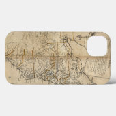 Coques Case-Mate iPhone MAP : États-Unis, 1783 (Verso (horizontal))