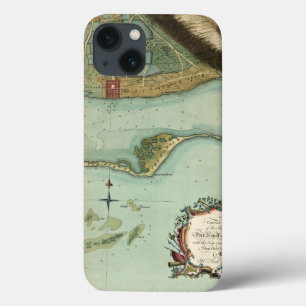 COQUES POUR iPhone MAP : JAMAICA, 1756