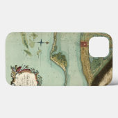 COQUES Case-Mate iPhone MAP : JAMAICA, 1756 (Verso (horizontal))