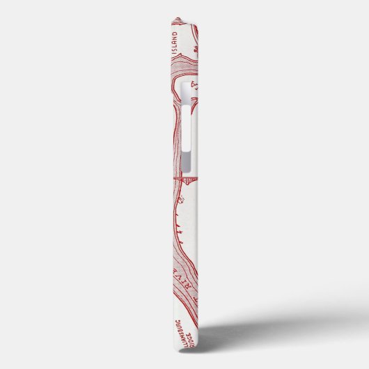 Coques Case-Mate iPhone MAP : MANHATTAN, c1935 (Verso / Gauche)