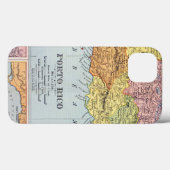COQUES Case-Mate iPhone MAP : PORTO RICO, 1900 (Verso (horizontal))