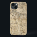 ETUI iPhone 13 MAP : USA, 1783<br><div class="desc">"Les Etats-Unis selon le traité de paix définitif signé à Paris le 3 septembre. 1783." Carte de William McMurray,  1784.</div>