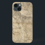 ETUI iPhone 13 MAP : USA, 1783<br><div class="desc">"Les Etats-Unis selon le traité de paix définitif signé à Paris le 3 septembre. 1783." Carte de William McMurray,  1784.</div>
