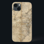 ETUI iPhone Case-Mate MAP : USA, 1783<br><div class="desc">"Les Etats-Unis selon le traité de paix définitif signé à Paris le 3 septembre. 1783." Carte de William McMurray,  1784.</div>