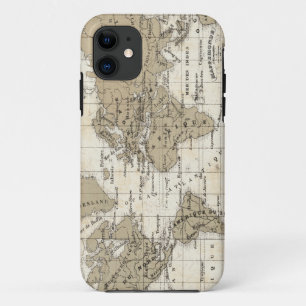 Coque Case-Mate Pour iPhone Mappemonde