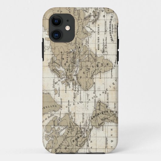 Coques Case-Mate iPhone Mappemonde (Dos)