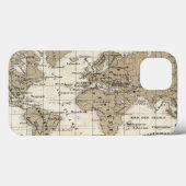 Coques Case-Mate iPhone Mappemonde (Verso (horizontal))