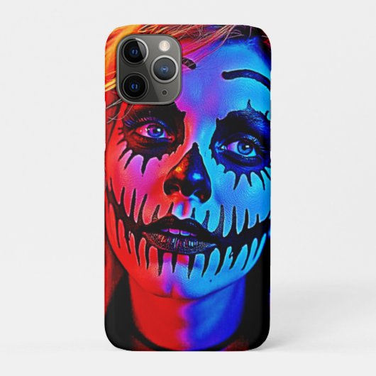 Coques Case-Mate iPhone Maquillage d'Halloween (Dos)