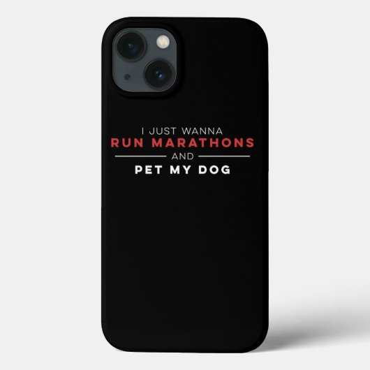 Coques Case-Mate iPhone Marathon Et Animal De Compagnie Mon Chien Coureur  (Verso)