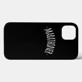 Coques Case-Mate iPhone Marathoner Runner (Verso (horizontal))