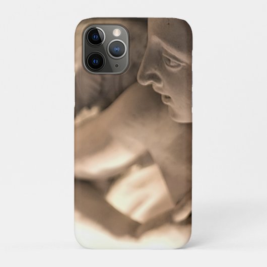 Coques Case-Mate iPhone Marble Angel Sculpture Art Imprimer (Dos)