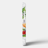 Coques Case-Mate iPhone Marble Christmas Flowers 5 Pattern (Verso / Gauche)